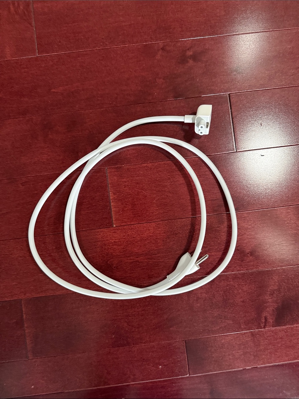 Apple White Laptop Extension Power Cable